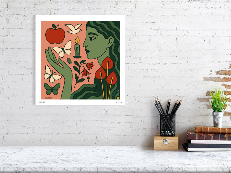 Limited Edition NOE MI wall art print