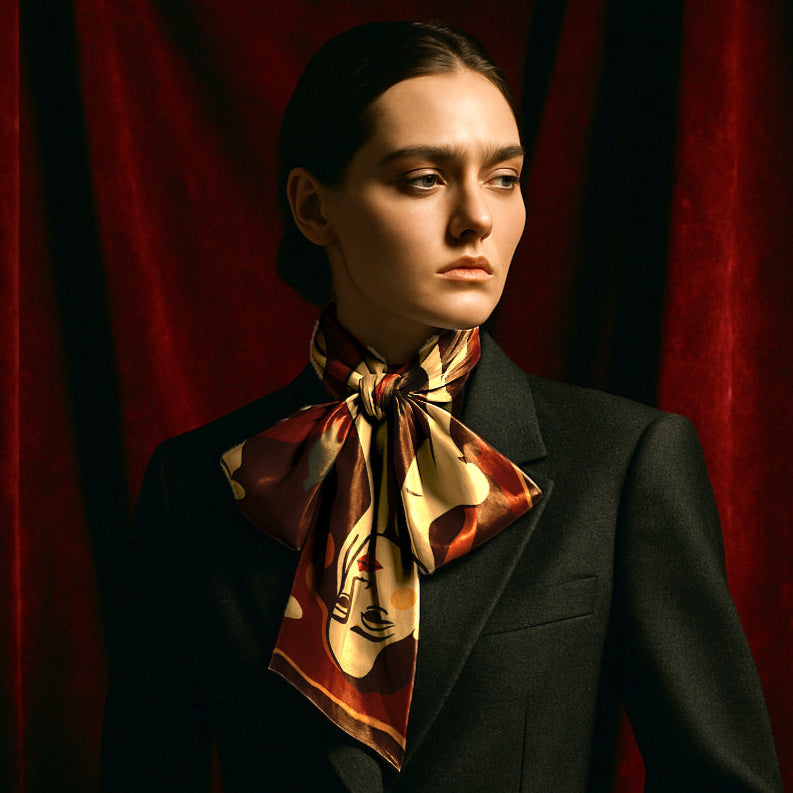 'Eden After Hours' Silk scarf