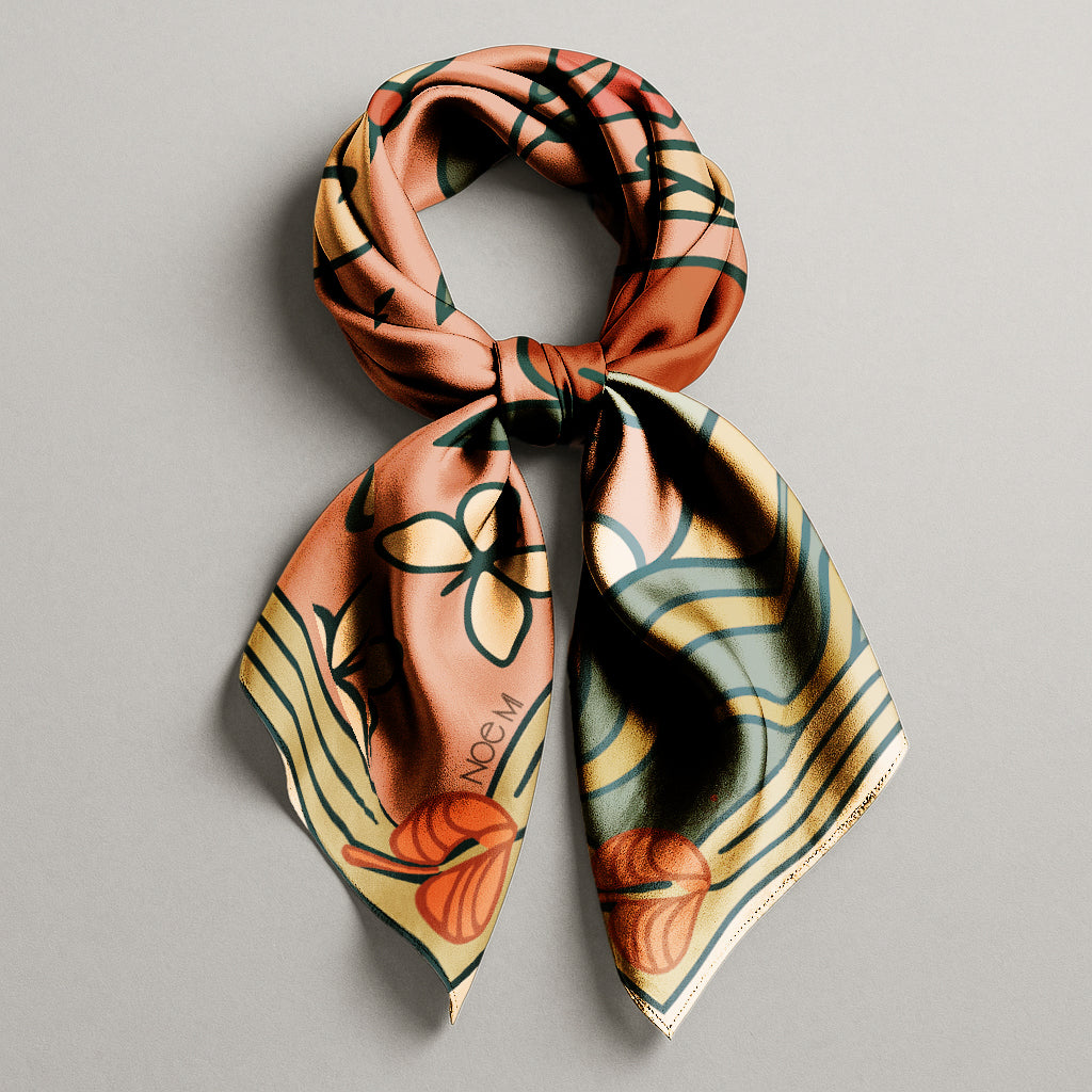 'Soft Spell' Silk scarf
