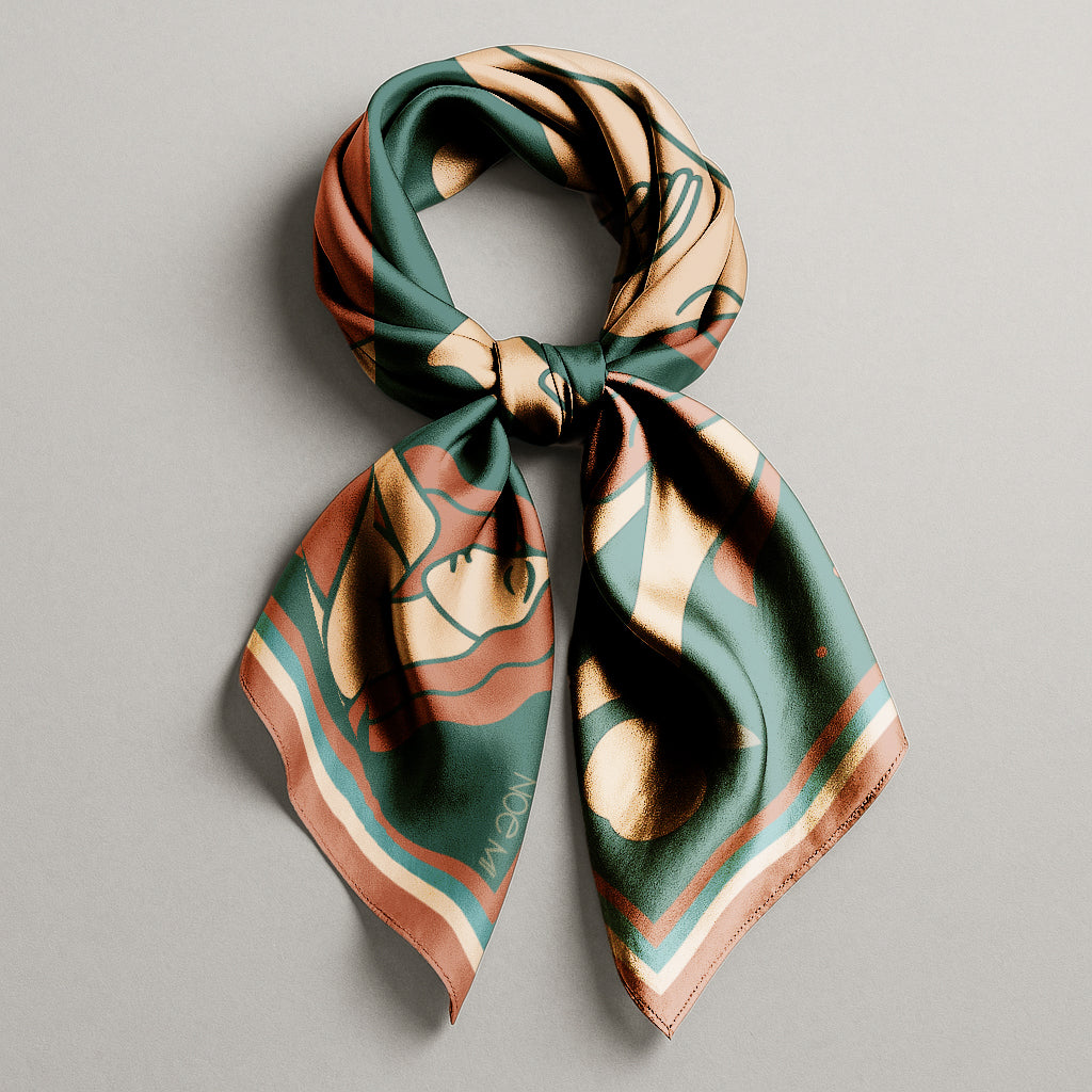 'Things We Didnt Say' Silk scarf