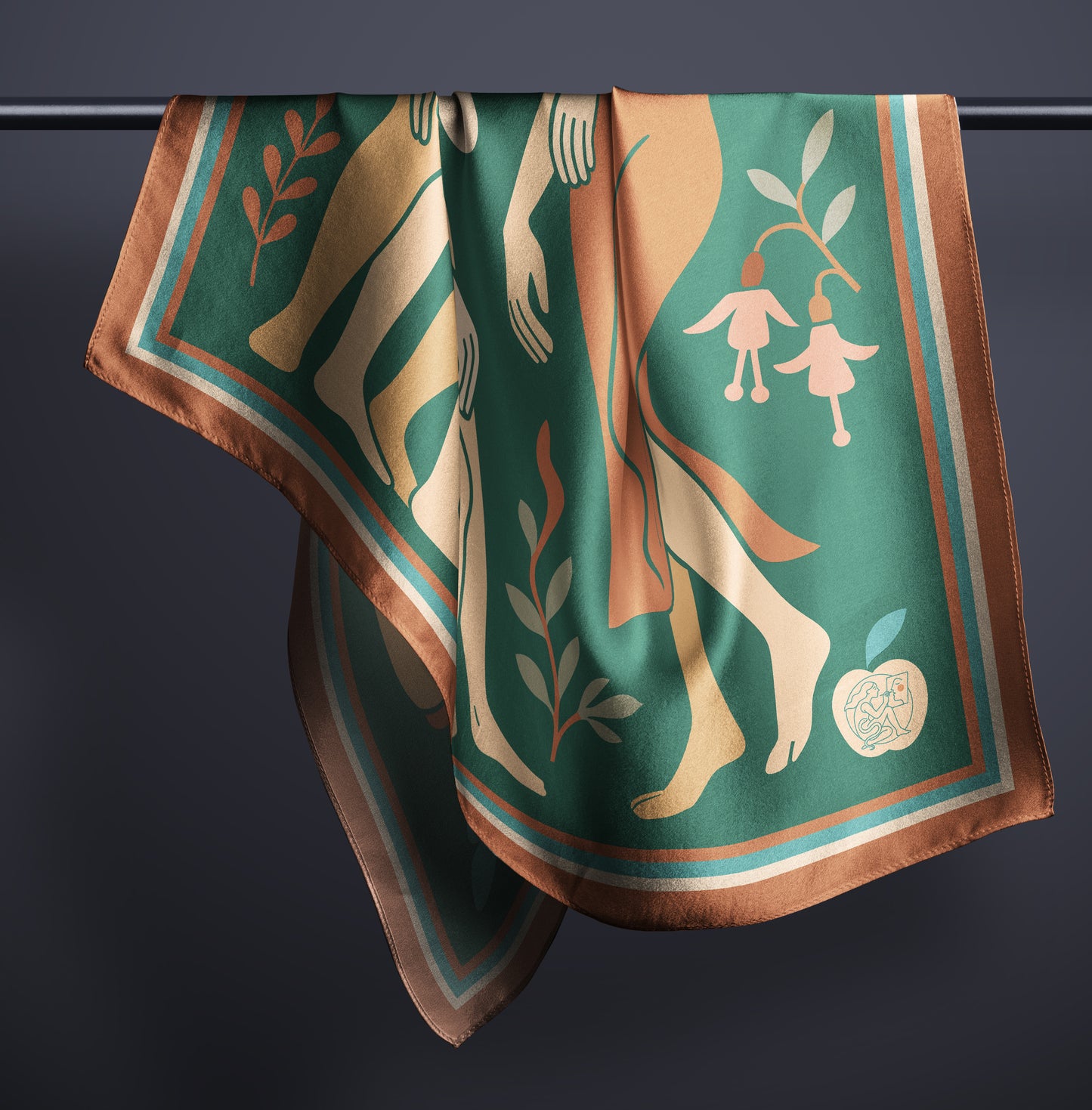 'Things We Didnt Say' Silk scarf