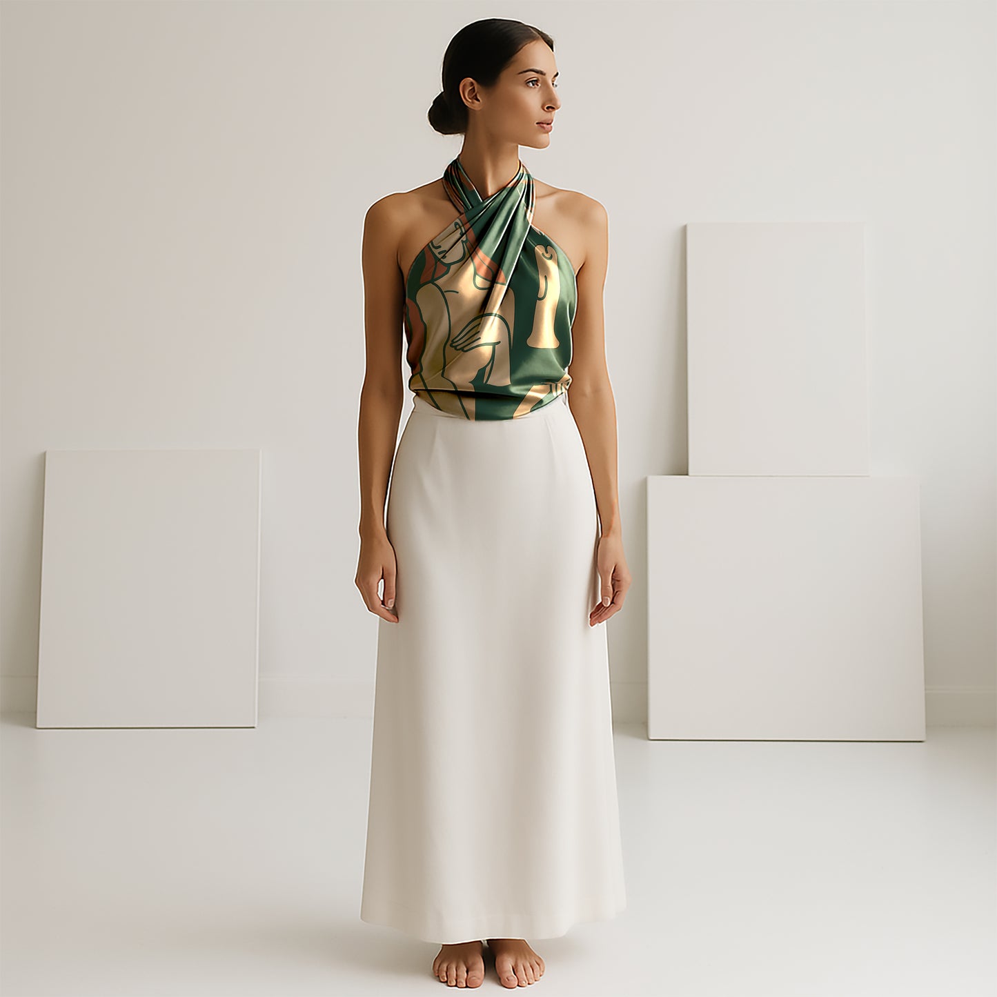 'Things We Didnt Say' Silk scarf