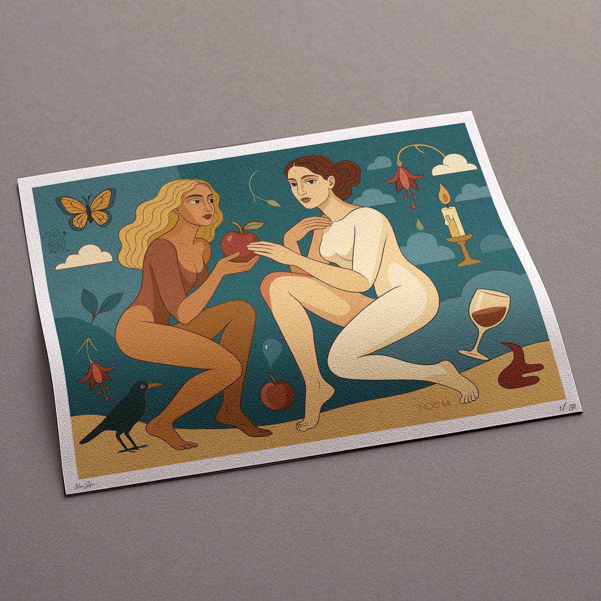 'Midnight Temptation' Print