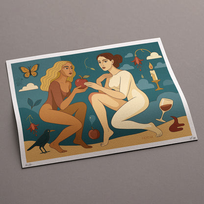 'Midnight Temptation' Print