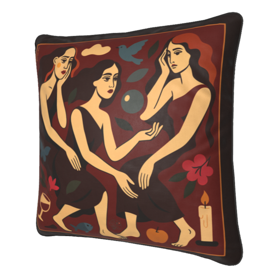 'Eden After Hours' Square cushion