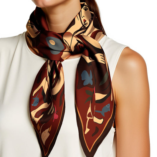 'Eden After Hours' Silk scarf