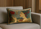 'Golden Bloom' Rectangular Cushion