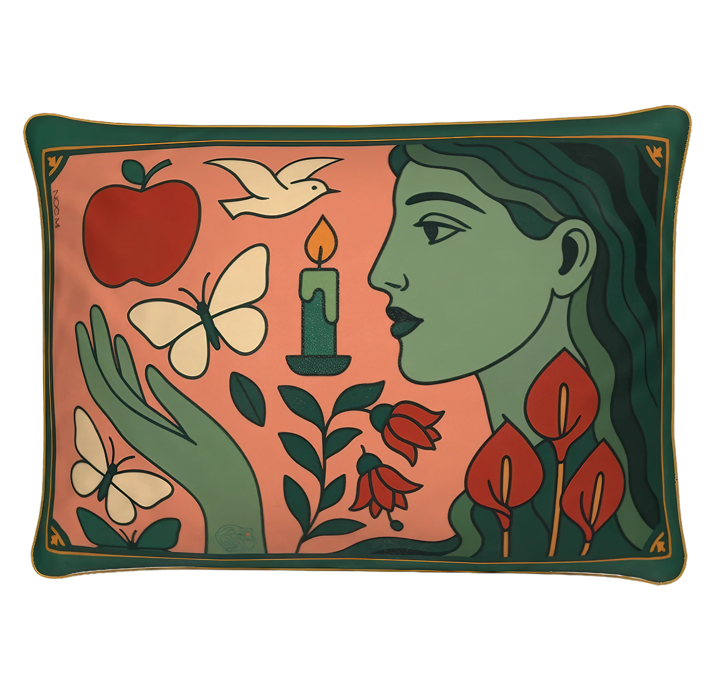 This artistic design by NOE MI invites the viewer into a meditative moment, timeless, intimate, and beautifully styled.