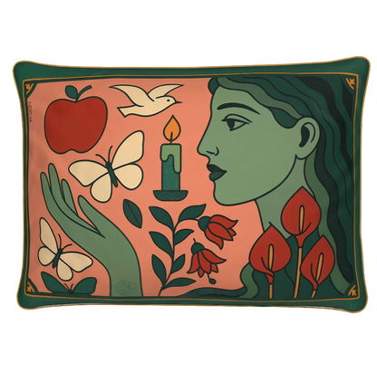 This artistic design by NOE MI invites the viewer into a meditative moment, timeless, intimate, and beautifully styled.