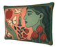 'Green Gaze' Rectangular cushion