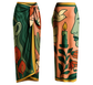 'Green Gaze' Long Pareo