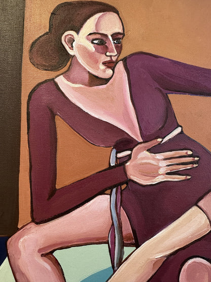 'Emotional gravity ' Original Painting by Noemi Safir