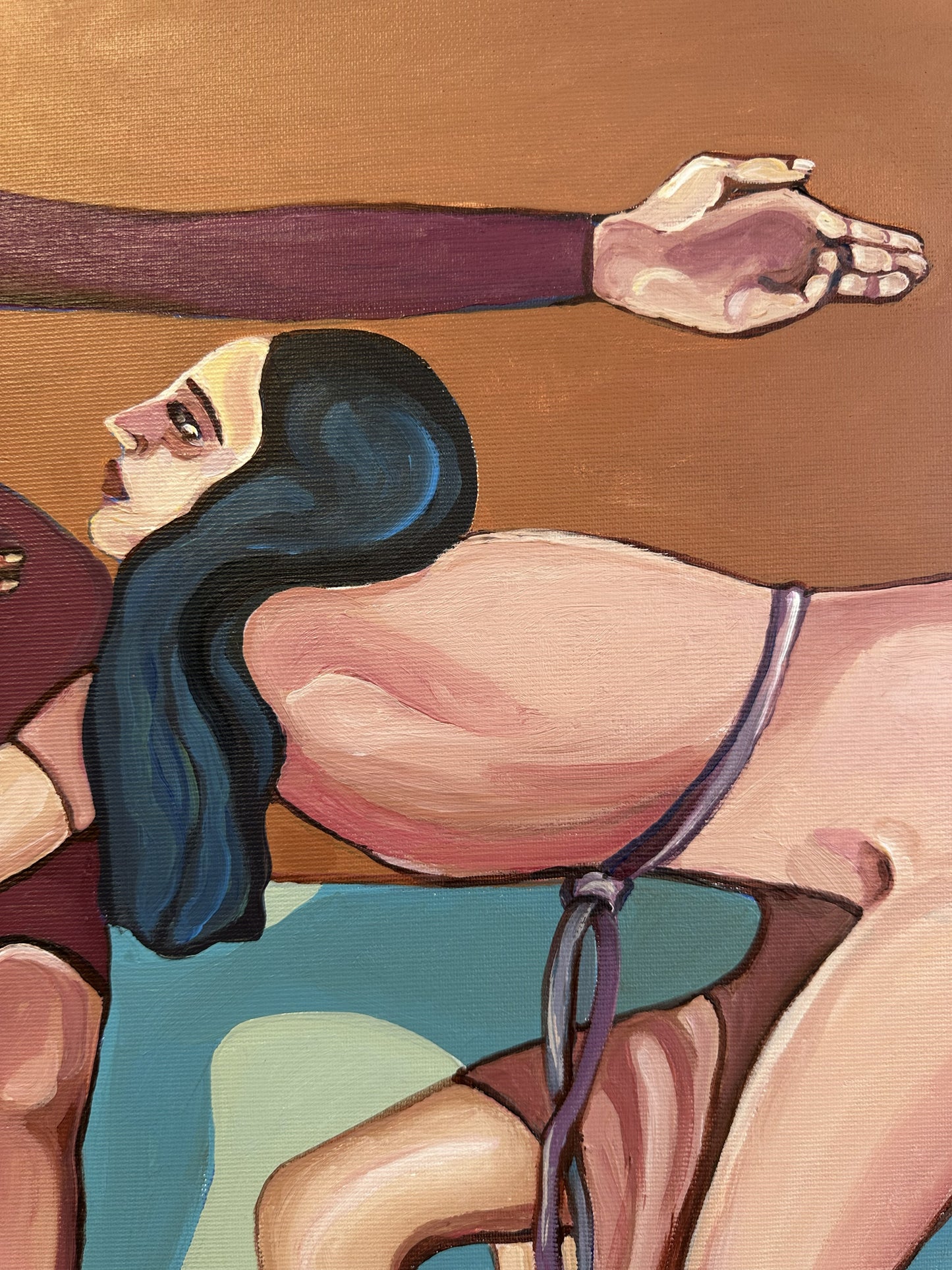 'Emotional gravity ' Original Painting by Noemi Safir