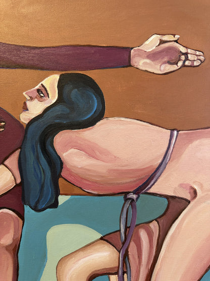 'Emotional gravity ' Original Painting by Noemi Safir