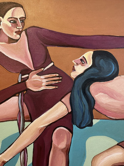 'Emotional gravity ' Original Painting by Noemi Safir