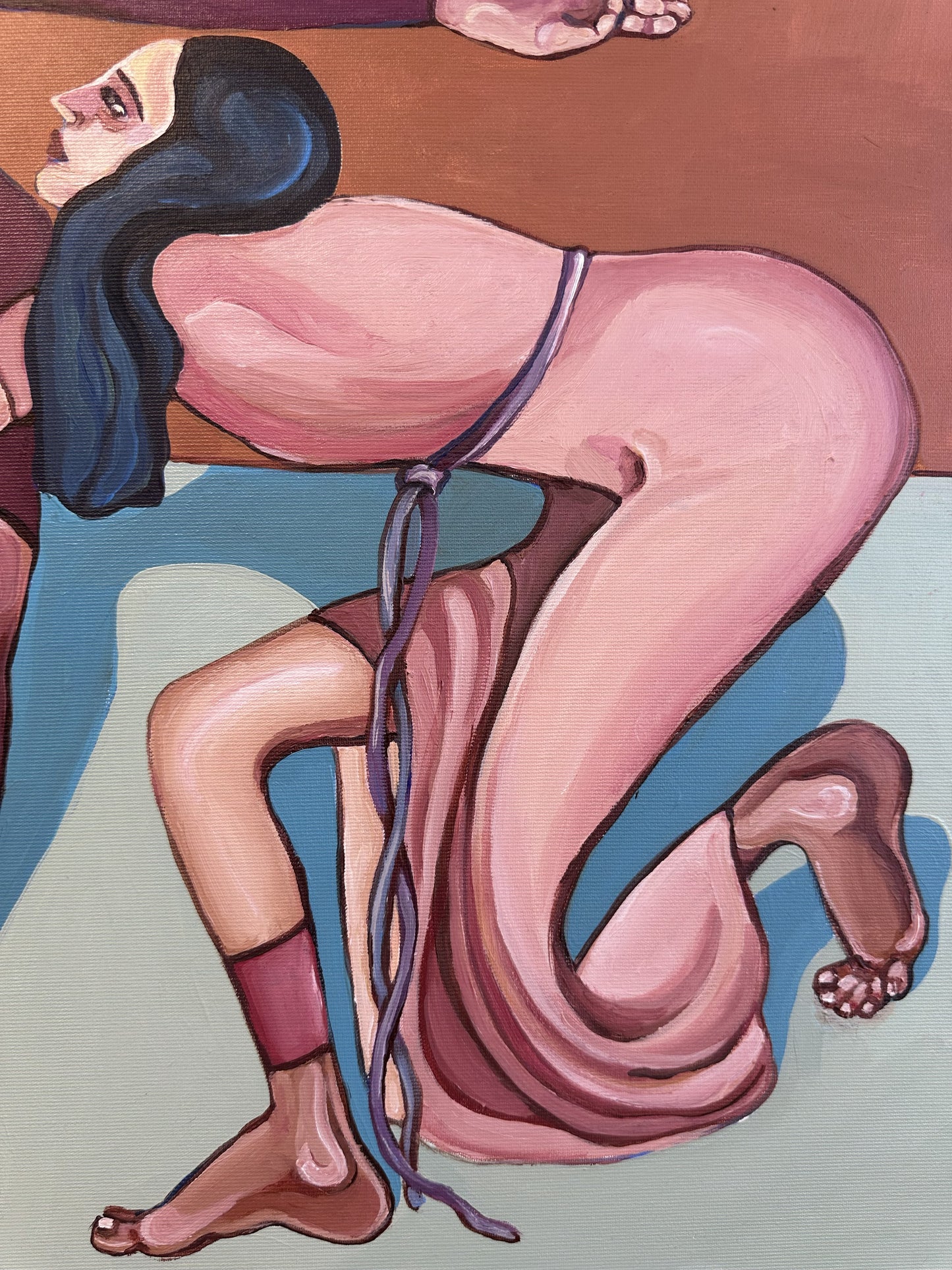 'Emotional gravity ' Original Painting by Noemi Safir