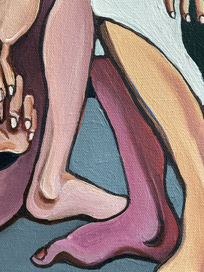 'Mind the Gap', Original Painting by Noemi Safir