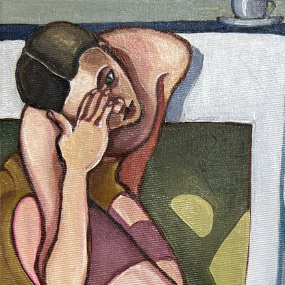 Are You Thinking What I’m Thinking? explores intimacy, anticipation and the habit of constantly reading another person.