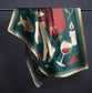 'Night Talks' Silk scarf