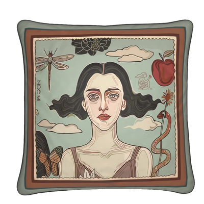 'Shadow Flame',  Square Cushion