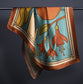 'SKYPOP' Silk scarf