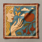 'SKYPOP' Silk scarf