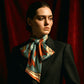 'SKYPOP' Silk scarf