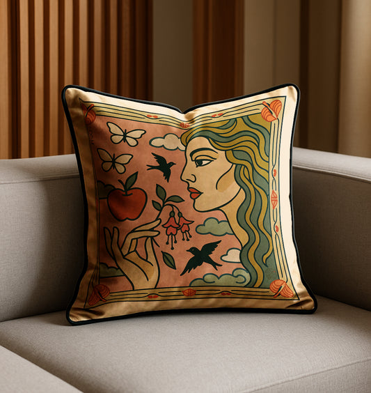 'Soft Spell' Square Cushion