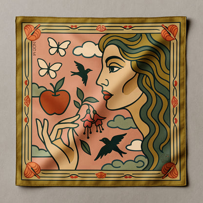 'Soft Spell' Silk scarf