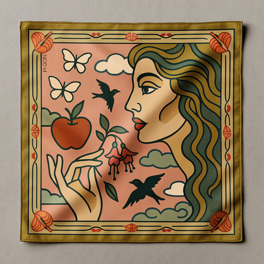 'Soft Spell' Silk scarf