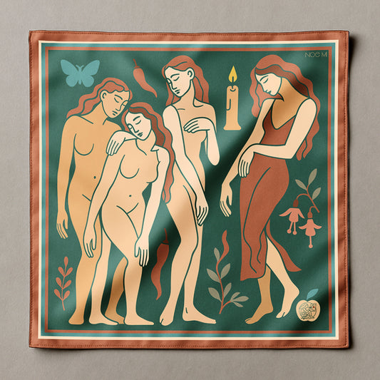 'Things We Didnt Say' Silk scarf