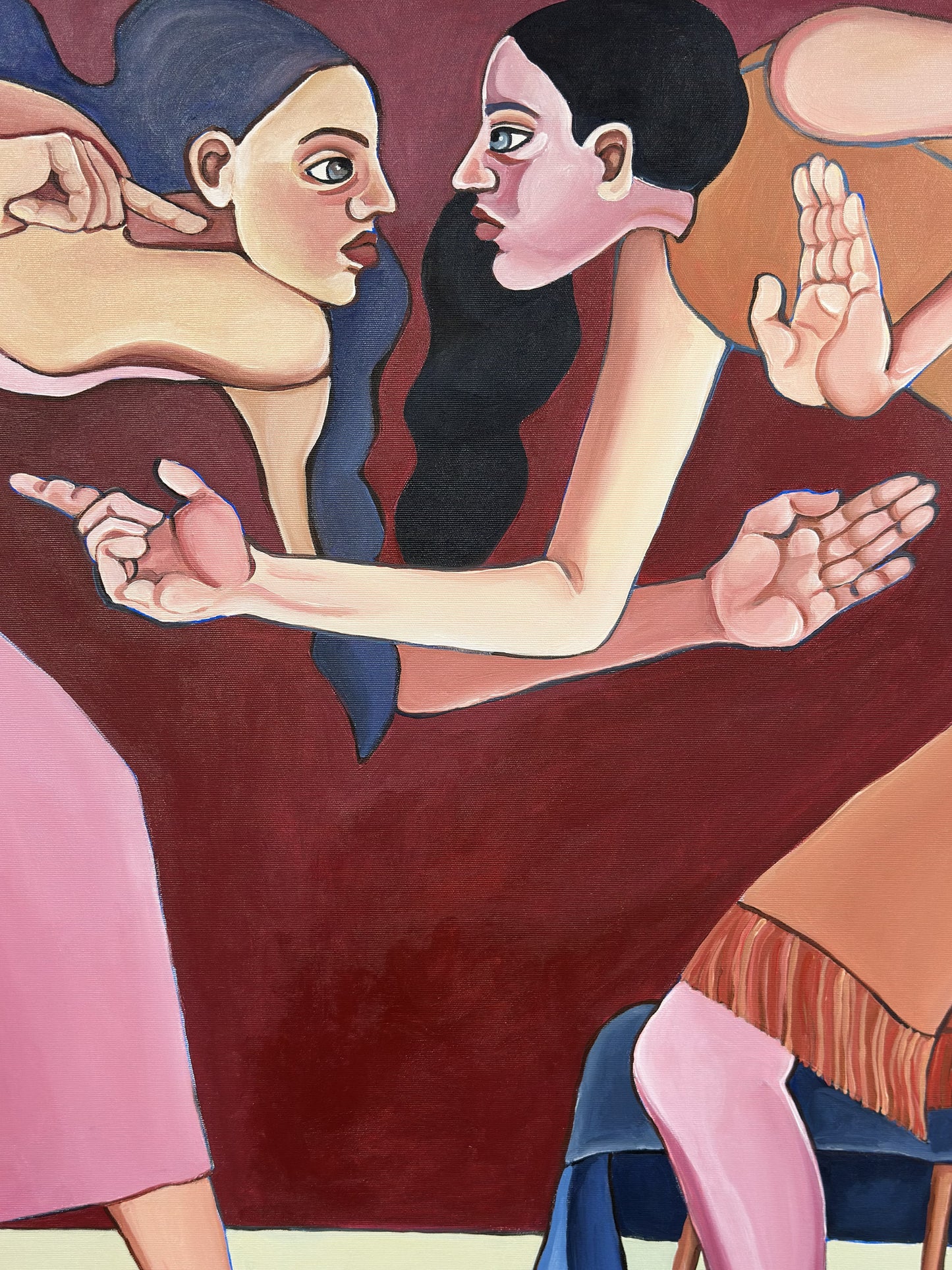 'You’re Being Sensitive', Original Painting by Noemi Safir
